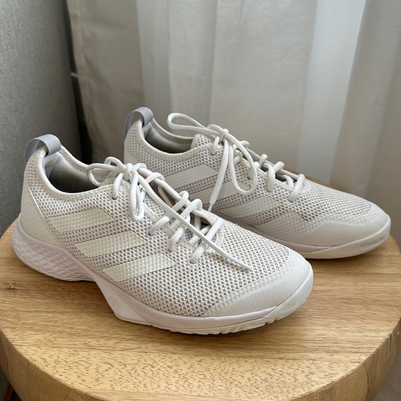 adidas Shoes White Adidas Tennis Shoes Size 85 Poshmark